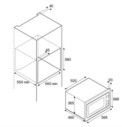 Built-In Microwave Oven