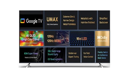 MINILED 85" UHD GOOGLE TV Smart